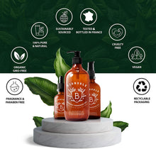 Carica l&#39;immagine nel visualizzatore di Gallery, BIONOBLE OLIO DI RICINO PURO 100% Biologico e Pressato a Freddo | Kit Mascara, Pompa e Pipetta in Vetro | Capelli, Ciglia, Sopracciglia, Corpo, Viso e Barba | Bottiglia di Vetro | Castor Oil (50ml)