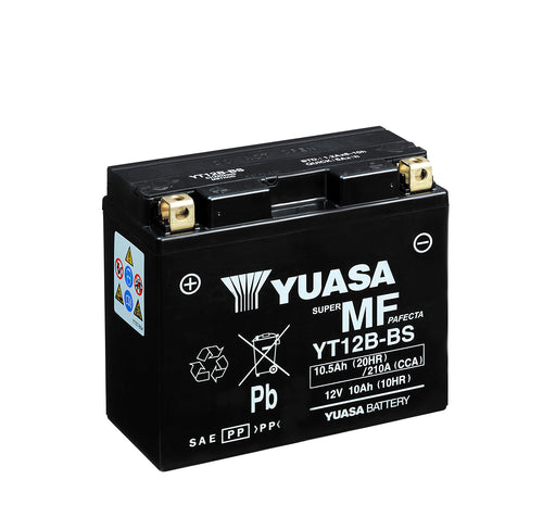 YUASA BATTERIE YT12B-BS AGM aperto PIAGGIO New Fly 125 3V 125 ccm Baujahr 13- - Ilgrandebazar