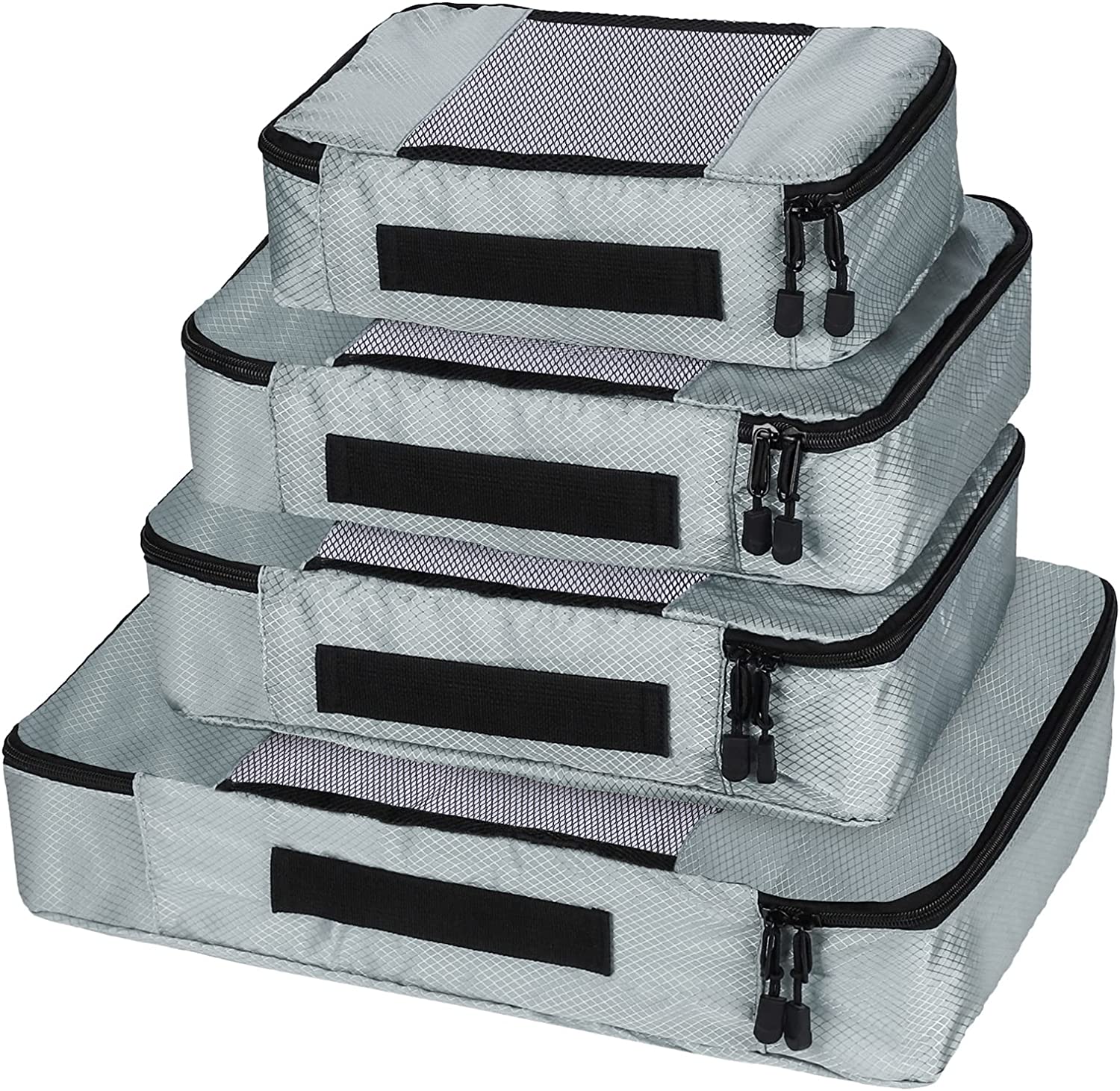 2 Pannelli Cubo Armadio OnlyHangers – Nero, 14x14, Rete Metallica, Organizer Garage/Armadio