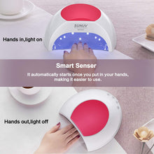 Carica l&#39;immagine nel visualizzatore di Gallery, SUNUV SUN2C Lampada Unghie UV LED da 48W Manicure/Pedicure LED per Smalti in Gel,in Automatico Sensore Lampada LED unghie per LED UV Professionale per Manicure Sensore con 4 Timer Preimpostati