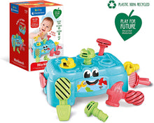 Carica l'immagine nel visualizzatore di Gallery, Clementoni- Banchetto Svita Avvita Gioco per Bambini, Multicolore, 17042 Banchetto Svita e Avvita
