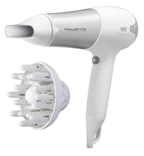 Carica l&#39;immagine nel visualizzatore di Gallery, Rowenta CV5090F0 Powerline+ Asciugacapelli con Diffusore e Argento/Bianco - Ilgrandebazar