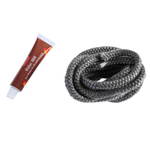 Carica l&#39;immagine nel visualizzatore di Gallery, Kamino - Flam 333211 Corda Termica Guarnizione Stufe, 200x1x0.1 cm, Nero - Ilgrandebazar
