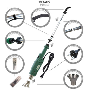 ACHATPRATIQUE Bruciatore di Erbe elettriche | Bacchetta per diserbo Weed... - Ilgrandebazar