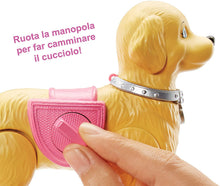 Carica l'immagine nel visualizzatore di Gallery, Barbie-A Spasso coi Cuccioli con Cagnolino Che Fa i Bisogni e Accessori, Multicolore, DWJ68