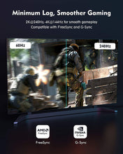 Carica l&#39;immagine nel visualizzatore di Gallery, Cavo Displayport 1.4 240Hz, Cavo DP 1.4 1M Supporto 8K@60Hz, 4K@144Hz, 2K@240Hz, HBR3 32.4Gbps, HDR, DSC 1.2, G-Sync &amp; Free-Sync, Silkland Display Port 1.4 per Gaming Monitor, Scheda Grafica