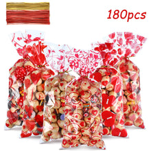 Carica l&#39;immagine nel visualizzatore di Gallery, 180 Pezzi Plastica San Valentino Festa Sacchetti Cellophane Trasparente... - Ilgrandebazar