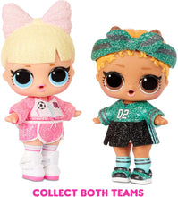 Carica l'immagine nel visualizzatore di Gallery, LOL Surprise All-Star BBs, Squadra di calcio- Bambola luccicante a tema sportivo con 8 sorprese e accessori alla moda, All-Star BBs Serie 3, Bambola da collezione adatte dai 3 anni in su.