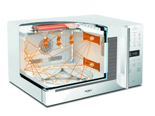 Carica l&#39;immagine nel visualizzatore di Gallery, Whirlpool MCP 349 WH Forno a Microonde Chef Plus termoventilato Bianco - Ilgrandebazar