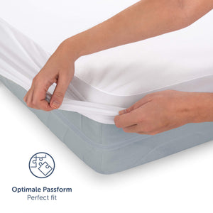 Blumtal Coprimaterasso Una Piazza e Mezza Impermeabile Antiacaro - 120 x 190cm, Coprimaterasso Impermeabile Una Piazza e Mezza con Angoli, Certificato OEKO-TEX, 1 Pezzo