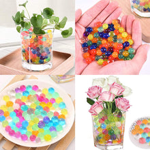Carica l&#39;immagine nel visualizzatore di Gallery, McNory Perline in Gel Colorate d&#39;Acqua per Vasi Vetro, 60000 Pezzi Non Tossici Water Beads Perle, Cristalli Palline Che Si Gonfiano in Acqua, Terreno in Gelatina Acqua Perlina di Cristallo Decorativi