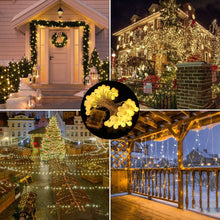 Carica l&#39;immagine nel visualizzatore di Gallery, BETECK Catena Luminosa, Luci Stringa 10m Lampadina Illuminazione 100 LED Bulbo Lampade Con 8 Modalità Flash per Ghirlanda Decorazioni Casa, Festa, Matrimonio, Giardino (Bianco Caldo)