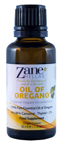 Zane Hellas 100% Olio di origano non diluito.Puro Essenziale Selvaggio... - Ilgrandebazar