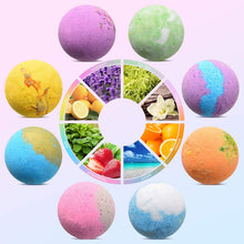 Carica l'immagine nel visualizzatore di Gallery, Bombe da Bagno, ShinePick Bath Bomb Set Regalo 8 Pezzi, con Oli Essenziali Naturali, Pulito e Idratante, Perfetto Regalo di San Valentino, Compleanno, Natale, Adatto a Bambini, Mamme, Mogli, Fidanzata