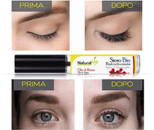 Carica l&#39;immagine nel visualizzatore di Gallery, Siero Ciglia e Sopracciglia BIOLOGICO, Olio di Ricino per Ciglia e Sopracciglia Arricchito con Olio di Argan, Olio Jojoba e Vitamina E. 30 ml di Siero per Ciglia e Sopracciglia Perfette. MADE IN ITALY
