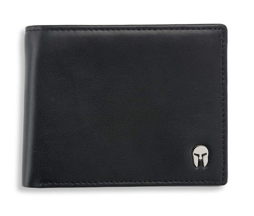 SPARTANO Portafoglio da Uomo in Vera Pelle - con Protezione RFID,... - Ilgrandebazar