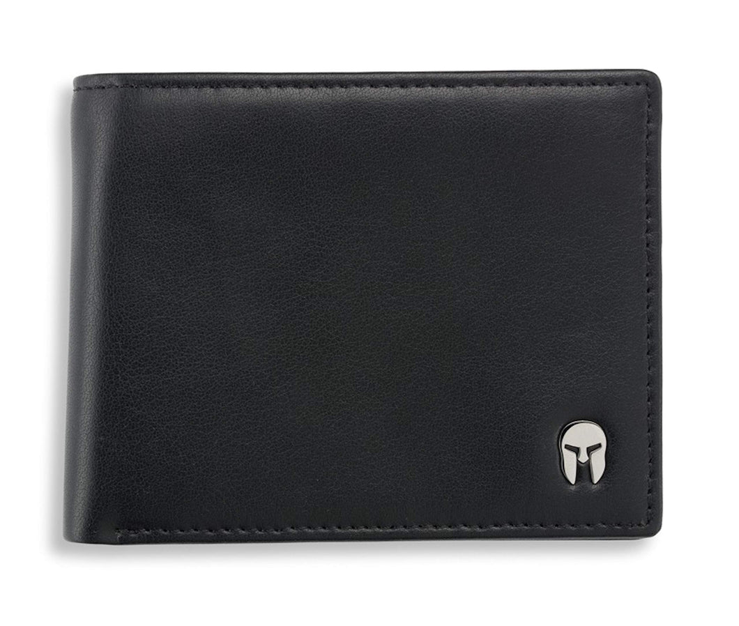 SPARTANO Portafoglio da Uomo in Vera Pelle - con Protezione RFID,... - Ilgrandebazar