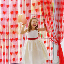 Carica l&#39;immagine nel visualizzatore di Gallery, Decorazioni per San Valentino,4Pcs Tende da Finestra Valentino Tende... - Ilgrandebazar