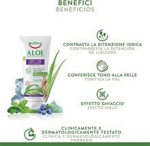 Carica l&#39;immagine nel visualizzatore di Gallery, Equilibra Corpo, Aloe Crio-Gel Cellulite, Gel Fresco a Base di Aloe Vera, Favorisce la Circolazione Periferica, Contrasta Ritenzione Idrica, Cellulite e Pelle a Buccia d&#39;Arancia, 200 ml