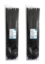 Carica l&#39;immagine nel visualizzatore di Gallery, intervisio Fascette Plastica per Cablaggio Lunghe 430 mm x 4,8 430mm, Nero - Ilgrandebazar