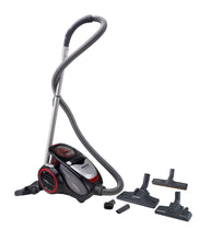 Carica l&#39;immagine nel visualizzatore di Gallery, Hoover Xarion PRO XP15 Traino Multiciclonico Senza Sacco, 800 W, Nero/Rosso - Ilgrandebazar