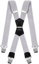 Carica l&#39;immagine nel visualizzatore di Gallery, Bretelle Uomo Donna X Forma Elastici Registrabili Clip molto forti Colori... - Ilgrandebazar