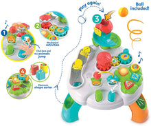 Carica l'immagine nel visualizzatore di Gallery, Clementoni- Baby Tavolo attività Parco degli Animali, 12+ Mesi, Multicolore, 17300