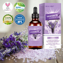 Carica l&#39;immagine nel visualizzatore di Gallery, Olio di lavanda 118 ml, MANSI 100% puro e naturale non diluito oli PURPLE - Ilgrandebazar