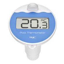 Carica l&#39;immagine nel visualizzatore di Gallery, TFA Dostmann 30.3238.06 trasmettitore per Piscina Senza Batteria, Nero - Ilgrandebazar
