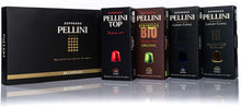 Carica l'immagine nel visualizzatore di Gallery, Pellini Caffè - Espresso Pellini Confezione Gift Box (mix multigusto da 40 Capsule), Compatibili Nespresso