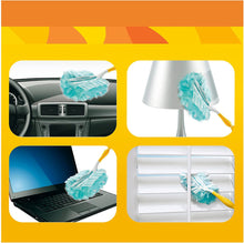 Carica l&#39;immagine nel visualizzatore di Gallery, Swiffer Duster Piumini Cattura Polvere, 25 Panni, Cattura e Intrappola Polvere e Sporco, Ottimo per I peli di Animale, Per Tutte le Superfici, Maxi Formato