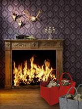 Carica l&#39;immagine nel visualizzatore di Gallery, Felt Bag Brown Shopper Newspaper Dekoration 1 - confezione, nero - Ilgrandebazar