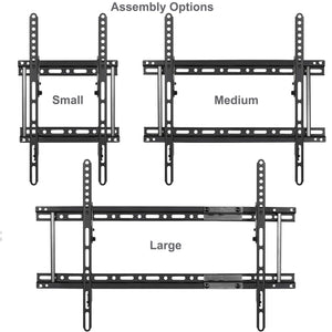 Cheetah Mounts APTMM2B Supporto da Parete per TV Inclinabile VESA 600, black - Ilgrandebazar