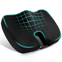 Carica l'immagine nel visualizzatore di Gallery, Ainiv Cuscino del Sedile in Memory Foam, Cuscino del Coccige Antiscivolo Regolabile per Seggiolino Auto, Sedia da Ufficio o Sedia, Adatto per Alleviare il Dolore Alla Schiena, All'anca e al Coccige