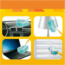 Carica l&#39;immagine nel visualizzatore di Gallery, Swiffer Duster Piumini Cattura Polvere, 25 Panni, Cattura e Intrappola Polvere e Sporco, Ottimo per I peli di Animale, Per Tutte le Superfici, Maxi Formato