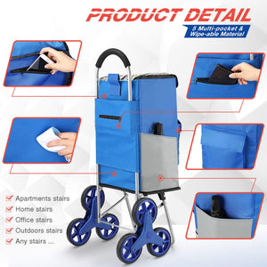 Winkeep Aggiornato Carrello Portaspesa, 2 en 1 Pieghevole Tipo 1 - Ilgrandebazar