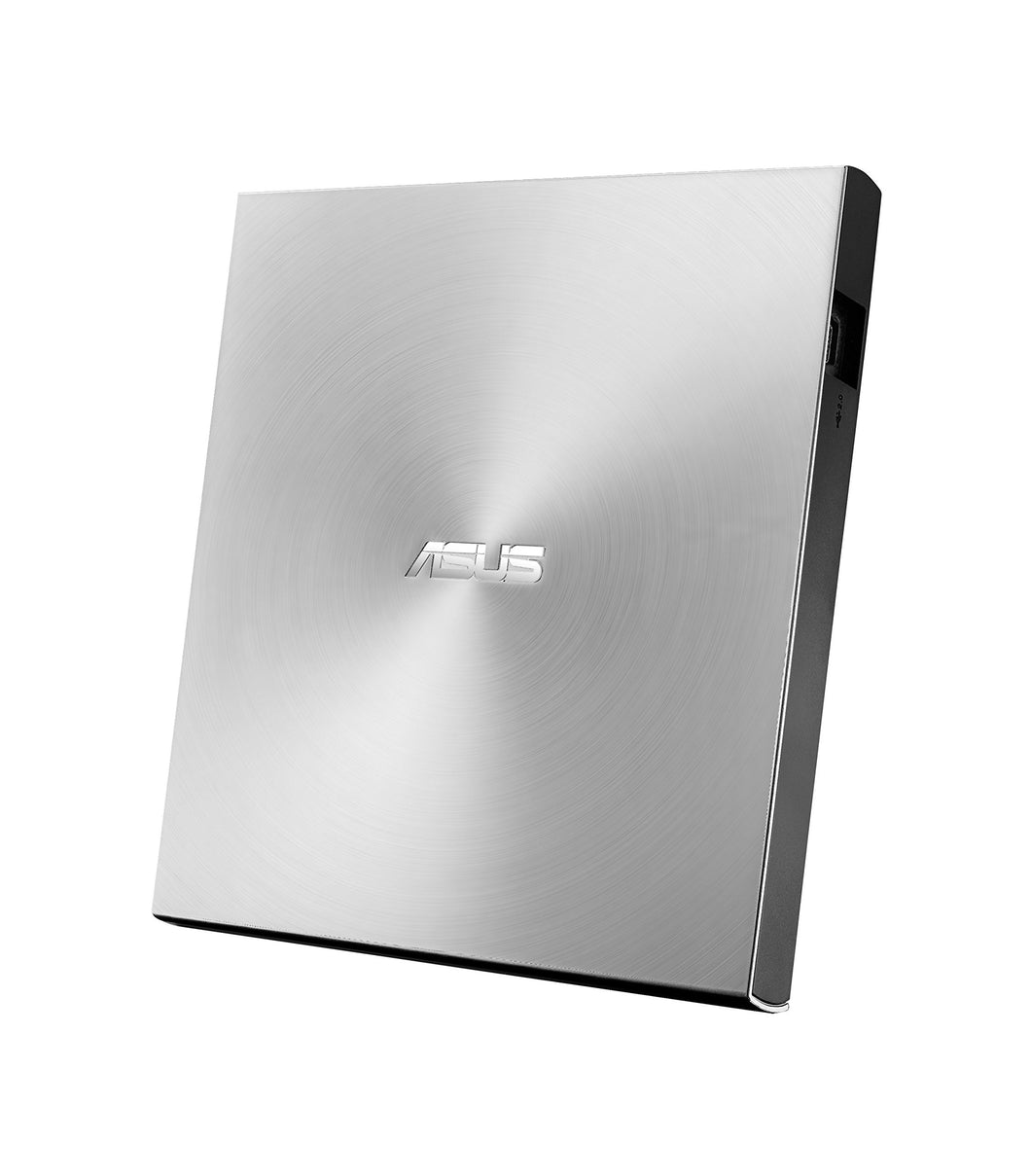 Asus Masterizzatore Esterno ZenDrive U9M TYPE C, Ultra Slim 8x, Argento - Ilgrandebazar