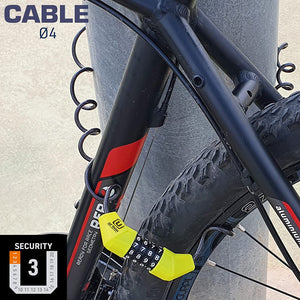 Antifurto Per Casco Moto Con Codice - Cavo In Acciaio 150cm, Leggero E Sicuro - Foto 4