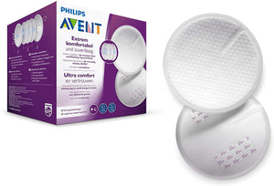 Philips Avent SCF254/61 Coppette Assorbilatte Ultra Comfort, 60 pezzi 60 Unità Monouso