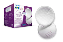 Carica l&#39;immagine nel visualizzatore di Gallery, Philips Avent SCF254/61 Coppette Assorbilatte Ultra Comfort, 60 pezzi 60 Unità Monouso