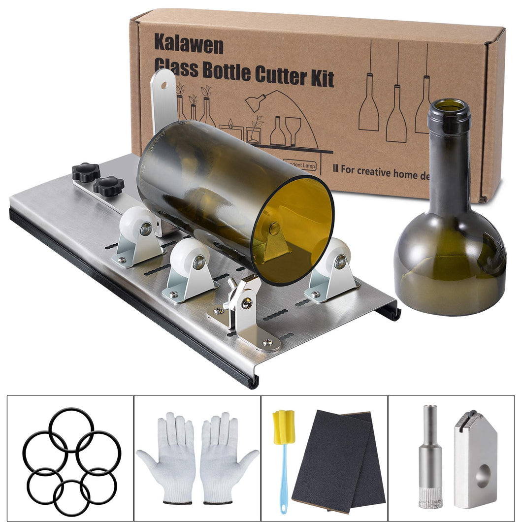 Kalawen Tagliavetro Bottiglie Professionale, Taglierina per Argento Nuovo - Ilgrandebazar