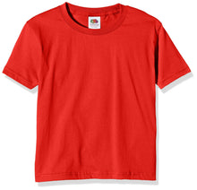 Carica l&#39;immagine nel visualizzatore di Gallery, Fruit of the Loom Sofspun T-Shirt, Deep Navy, 12-13 Anni da Bambino, Unisex - Ilgrandebazar