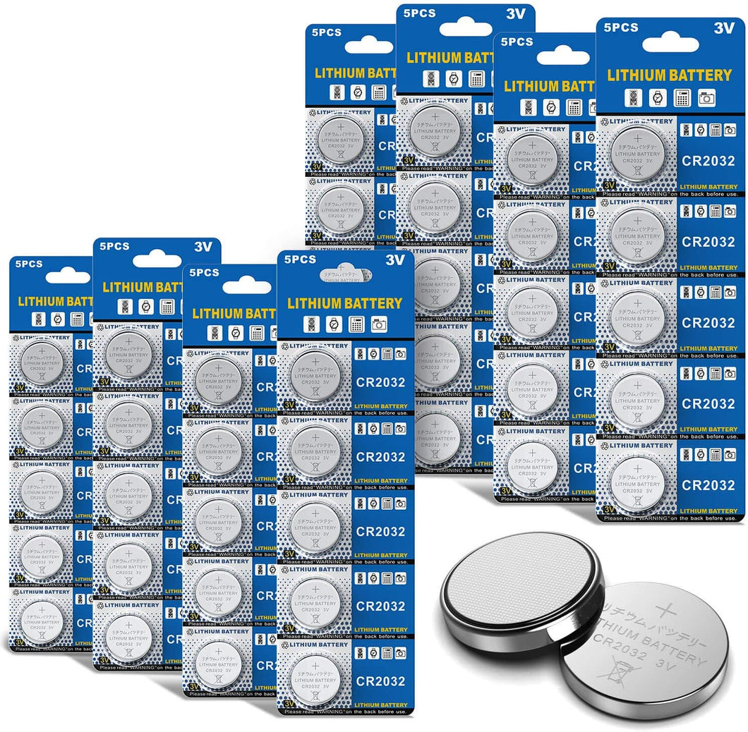 【40 Pack】Pile a Bottone CR2032 IDESION Batteria 3V 240mAh Per LED luci,...