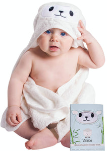 Accappatoio Neonato | 100% Fibra di Bambù ORGANICO | MORBIDISSIMO al Tatto |... - Ilgrandebazar