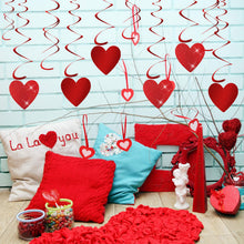 Carica l&#39;immagine nel visualizzatore di Gallery, TUPARKA 32 PZ San Valentino Glitter Cuore Ricciolo Appeso Decorazione per... - Ilgrandebazar