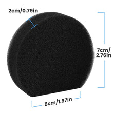 Carica l'immagine nel visualizzatore di Gallery, Cabiclean 12x Filtro di ricambio compatibile con gli aspirapolvere ariete Handyforce 2761 e 2759, include 6 filtri + 6 filtri in schiuma