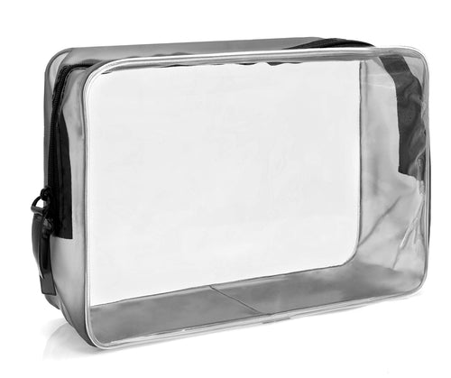 MyGadget Busta Trasparente da Viaggio per Aereo - Beauty Size L, - Ilgrandebazar