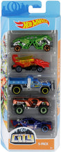Carica l'immagine nel visualizzatore di Gallery, Hot Wheels automobiline, 1806, Pacco da 5, (I modelli possono variare)