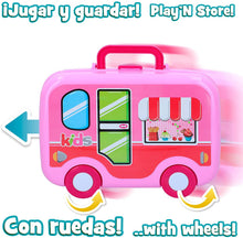 Carica l'immagine nel visualizzatore di Gallery, ColorBaby - Cucina giocattolo, valigetta con 17 accessori, cucina per bambini, cibo giocattolo, cucina dei giocattoli, giocattoli per bambini 3 anni, giocattoli per bambini 3 anni (49156)