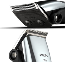 Carica l&#39;immagine nel visualizzatore di Gallery, Philips HC5100/15 Pro Clipper Regolacapelli con Motore Lineare e Lame Tip2Tip, Lame 100% Inox, 7 Pettini (0.5-25 mm), Cavo da 2.80 m